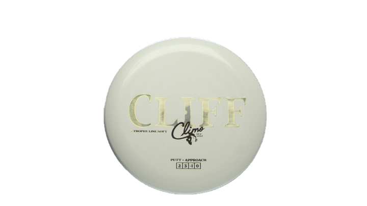 Climo Disc Golf Trophy Line Soft Cliff Putter Front View