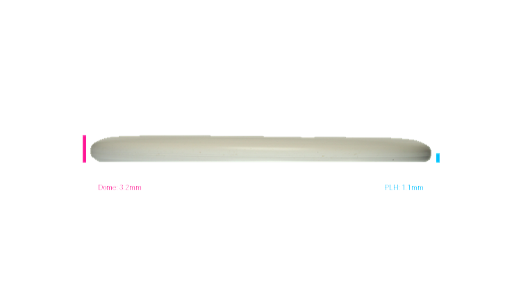 Climo Disc Golf Trophy Line Soft Cliff Putter Profile View
