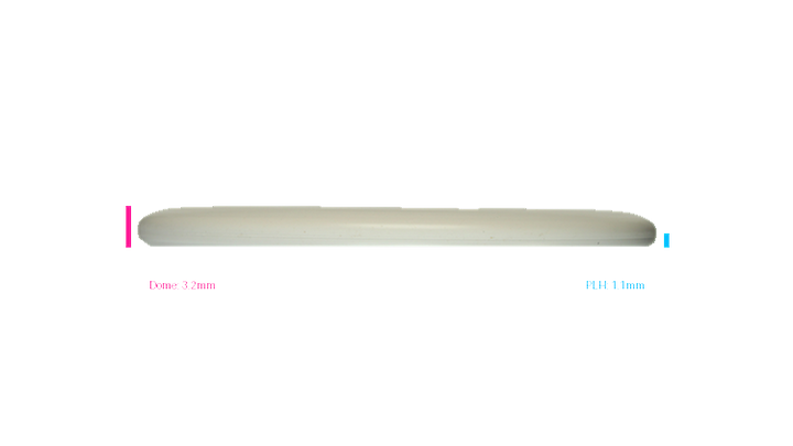Climo Disc Golf Trophy Line Soft Cliff Putter Profile View