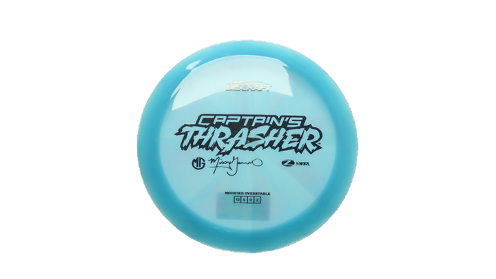 Discraft 2026 Missy Gannon Tour Series Z Swirl Captain's Thrasher Distance Driver Front View