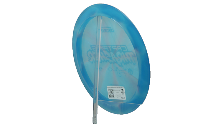 Discraft 2026 Missy Gannon Tour Series Z Swirl Captain's Thrasher Distance Driver Back View