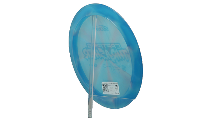 Discraft 2026 Missy Gannon Tour Series Z Swirl Captain's Thrasher Distance Driver Back View