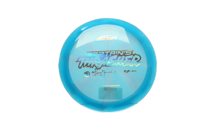 Discraft 2026 Missy Gannon Tour Series Z Swirl Captain's Thrasher Distance Driver Front View