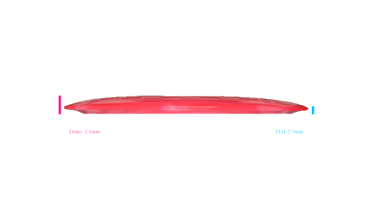 Discraft 2026 Missy Gannon Tour Series Z Swirl Captain's Thrasher Distance Driver Profile View