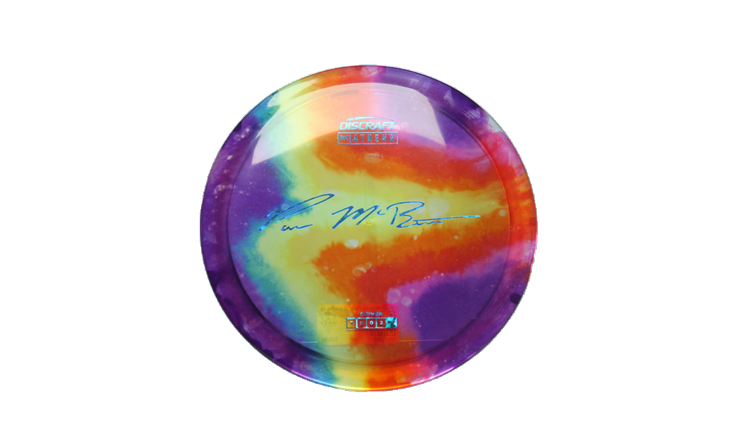 Discraft Paul McBeth Fly Dye Z Athena Fairway Driver Front View