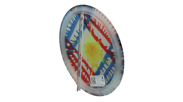 Discraft Paul McBeth Fly Dye Z Athena Fairway Driver Back View