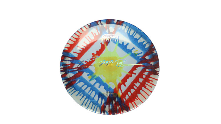 Discraft Paul McBeth Fly Dye Z Athena Fairway Driver Front View