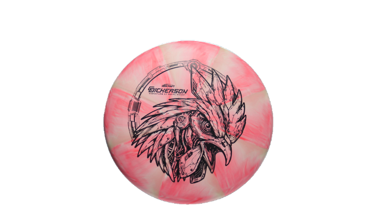 Discraft 2026 Chris Dickerson Tour Series CT Swirl Roost Putter Front View