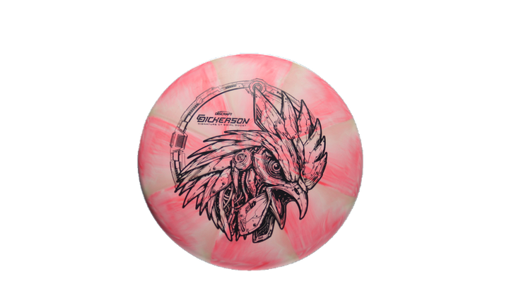 Discraft 2026 Chris Dickerson Tour Series CT Swirl Roost Putter Front View