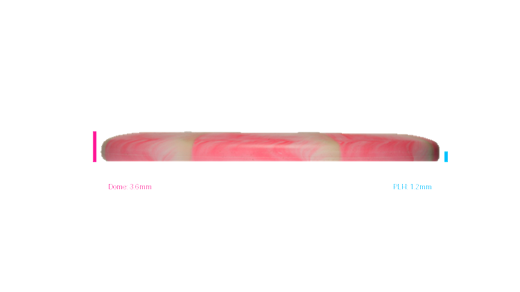 Discraft 2026 Chris Dickerson Tour Series CT Swirl Roost Putter Profile View