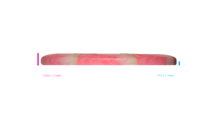 Discraft 2026 Chris Dickerson Tour Series CT Swirl Roost Putter Profile View