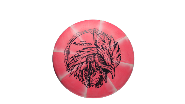 Discraft 2026 Chris Dickerson Tour Series CT Swirl Roost Putter Front View