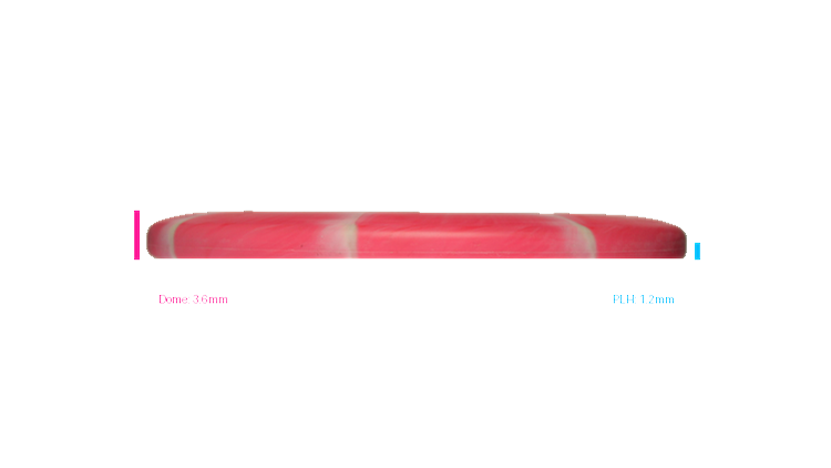 Discraft 2026 Chris Dickerson Tour Series CT Swirl Roost Putter Profile View