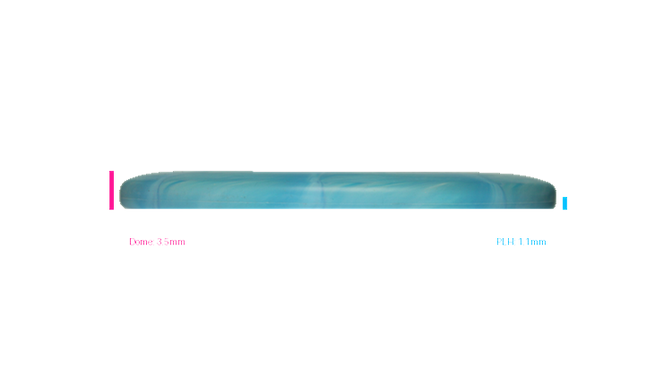 Discraft 2026 Chris Dickerson Tour Series CT Swirl Roost Putter Profile View