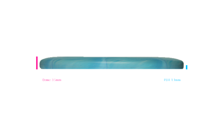 Discraft 2026 Chris Dickerson Tour Series CT Swirl Roost Putter Profile View