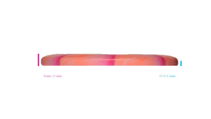 Discraft 2026 Chris Dickerson Tour Series CT Swirl Roost Putter Profile View