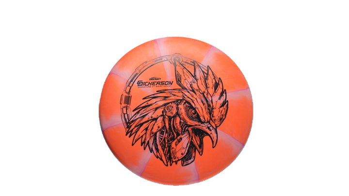 Discraft 2026 Chris Dickerson Tour Series CT Swirl Roost Putter Front View