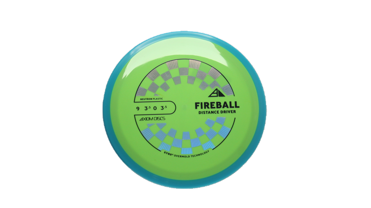 Axiom Neutron Fireball Fairway Driver Front View