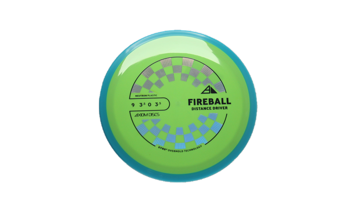 Axiom Neutron Fireball Fairway Driver Front View