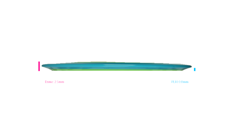 Axiom Neutron Fireball Fairway Driver Profile View