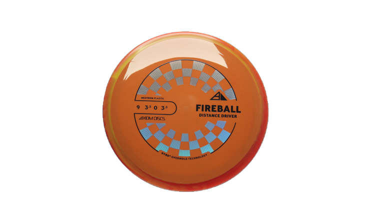 Axiom Neutron Fireball Fairway Driver Front View