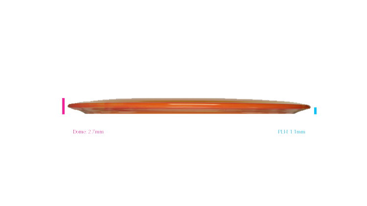 Axiom Neutron Fireball Fairway Driver Profile View