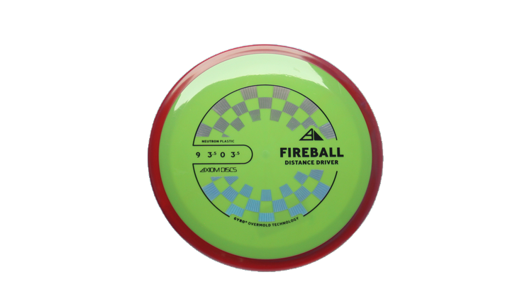 Axiom Neutron Fireball Fairway Driver Front View