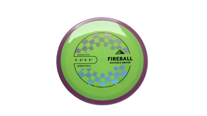 Axiom Neutron Fireball Fairway Driver Front View