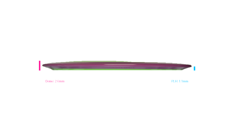 Axiom Neutron Fireball Fairway Driver Profile View