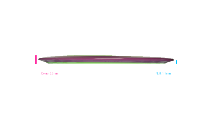 Axiom Neutron Fireball Fairway Driver Profile View