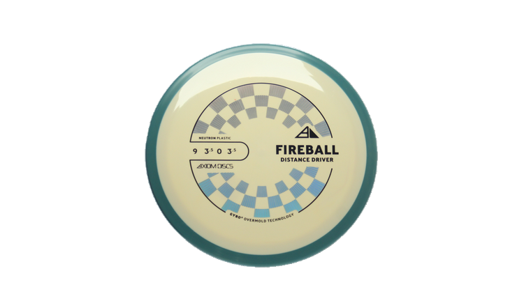 Axiom Neutron Fireball Fairway Driver Front View