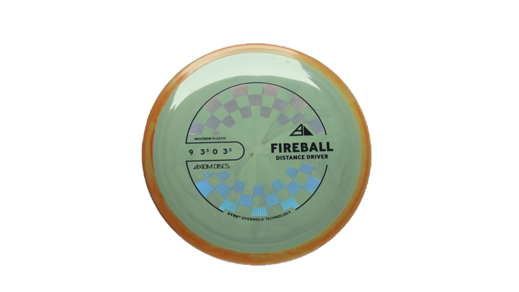 Axiom Neutron Fireball Fairway Driver Front View