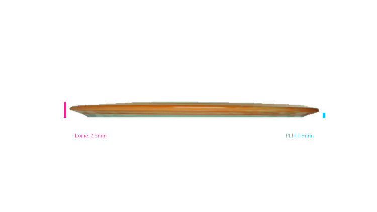 Axiom Neutron Fireball Fairway Driver Profile View