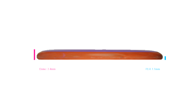 Axiom Firm Electron Pixel Putter Profile View