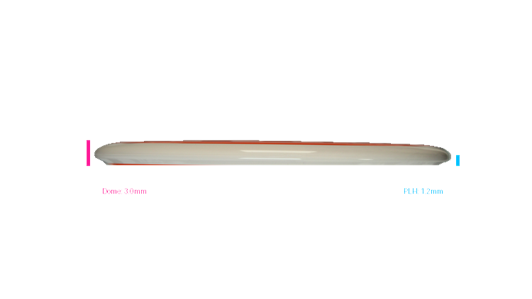Axiom Blank Neutron Hex Midrange Profile View