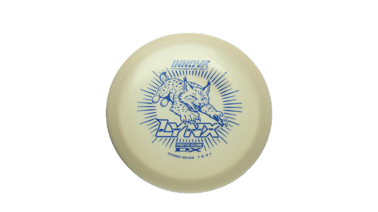 Innova Proto Glow DX Lynx Fairway Driver Front View