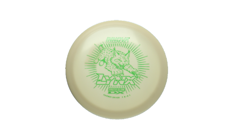 Innova Proto Glow DX Lynx Fairway Driver Front View