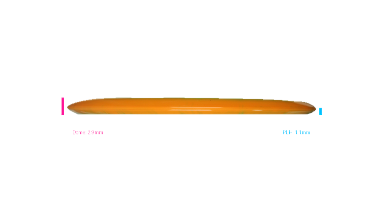Innova Halo Star Wombat3 Midrange Profile View
