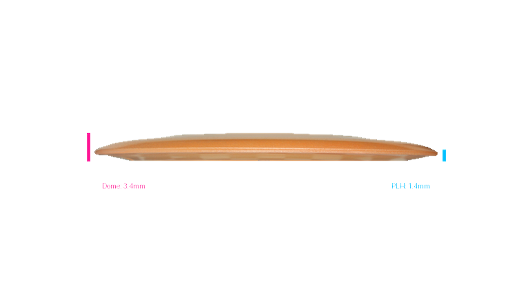 Innova Blizzard Champion Katana Distance Driver Profile View