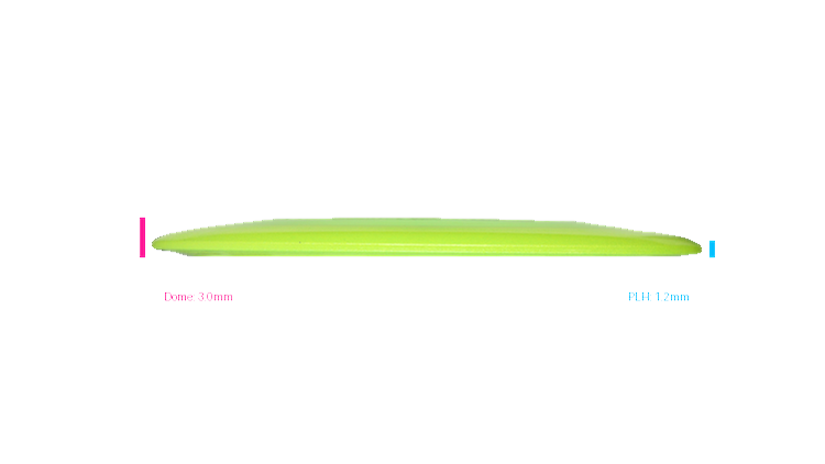 Innova Blizzard Champion Wraith Distance Driver Profile View