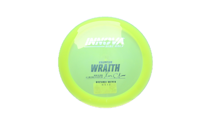 Innova Champion Wraith Distance Driver Front View