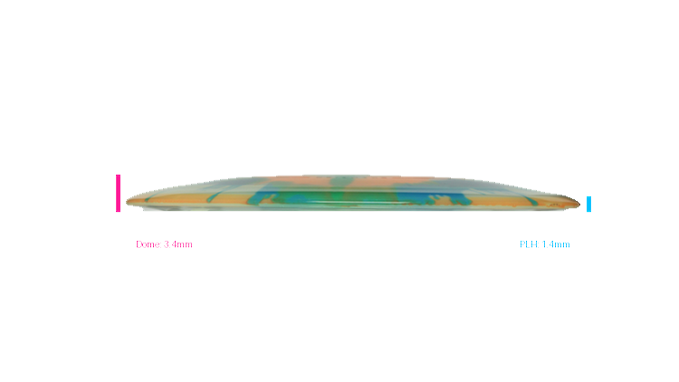 Innova I-Dye Champion Boss Distance Driver Profile View