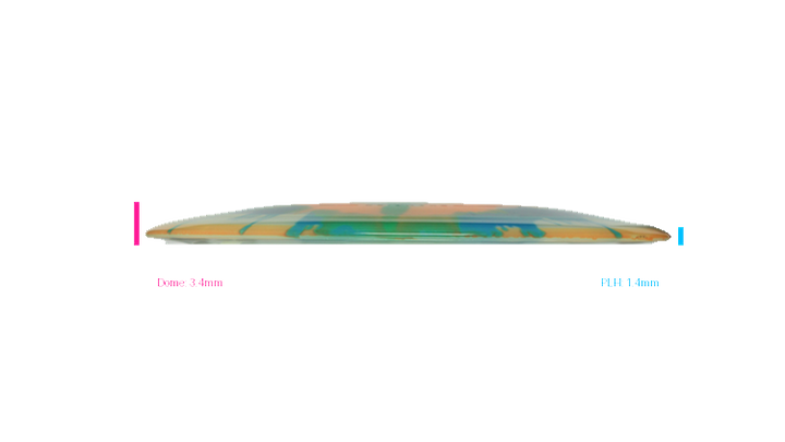 Innova I-Dye Champion Boss Distance Driver Profile View