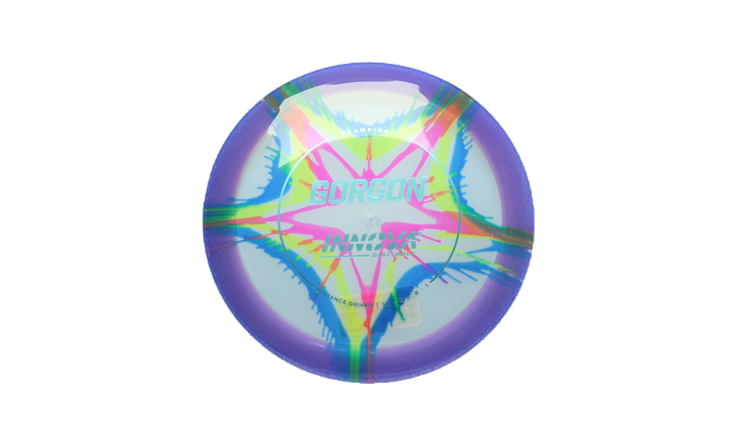 Innova I-Dye Champion Gorgon Distance Driver Front View
