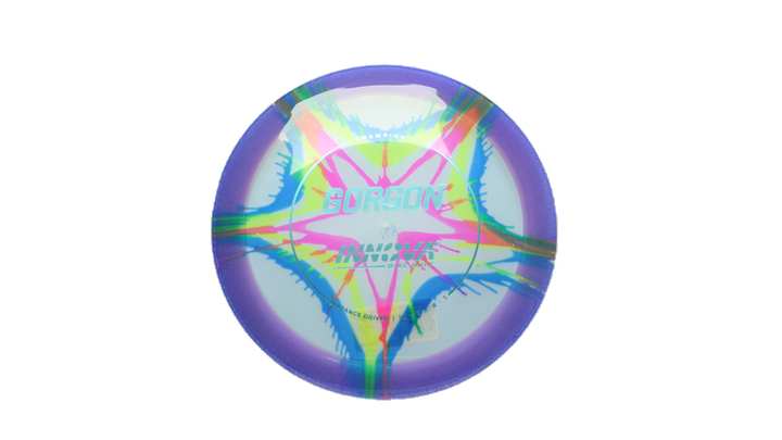 Innova I-Dye Champion Gorgon Distance Driver Front View