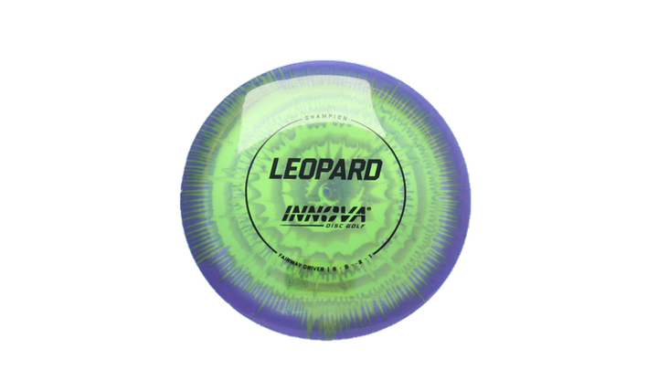 Innova I-Dye Champion Leopard Fairway Driver Front View