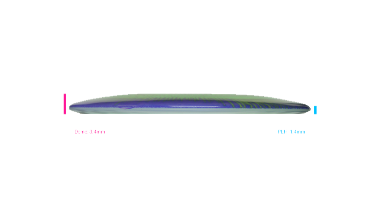 Innova I-Dye Champion Leopard Fairway Driver Profile View
