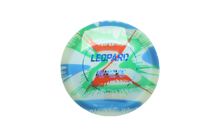 Innova I-Dye Champion Leopard Fairway Driver Front View