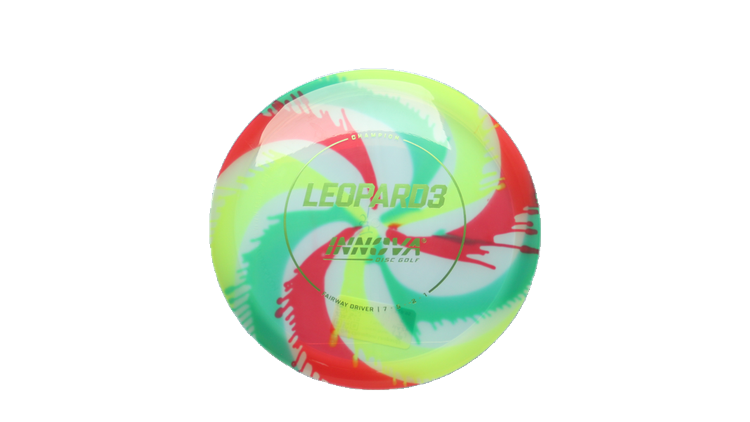 Innova I-Dye Champion Leopard3 Fairway Driver Front View