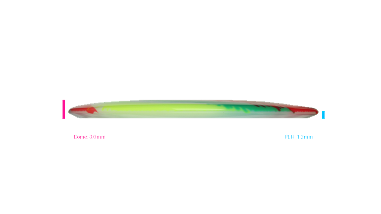 Innova I-Dye Champion Leopard3 Fairway Driver Profile View